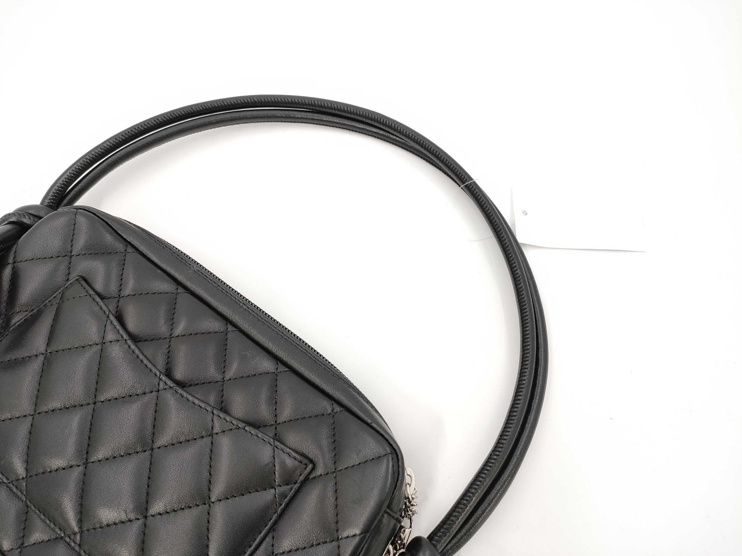 CHANEL Cambon Line Black Handbag