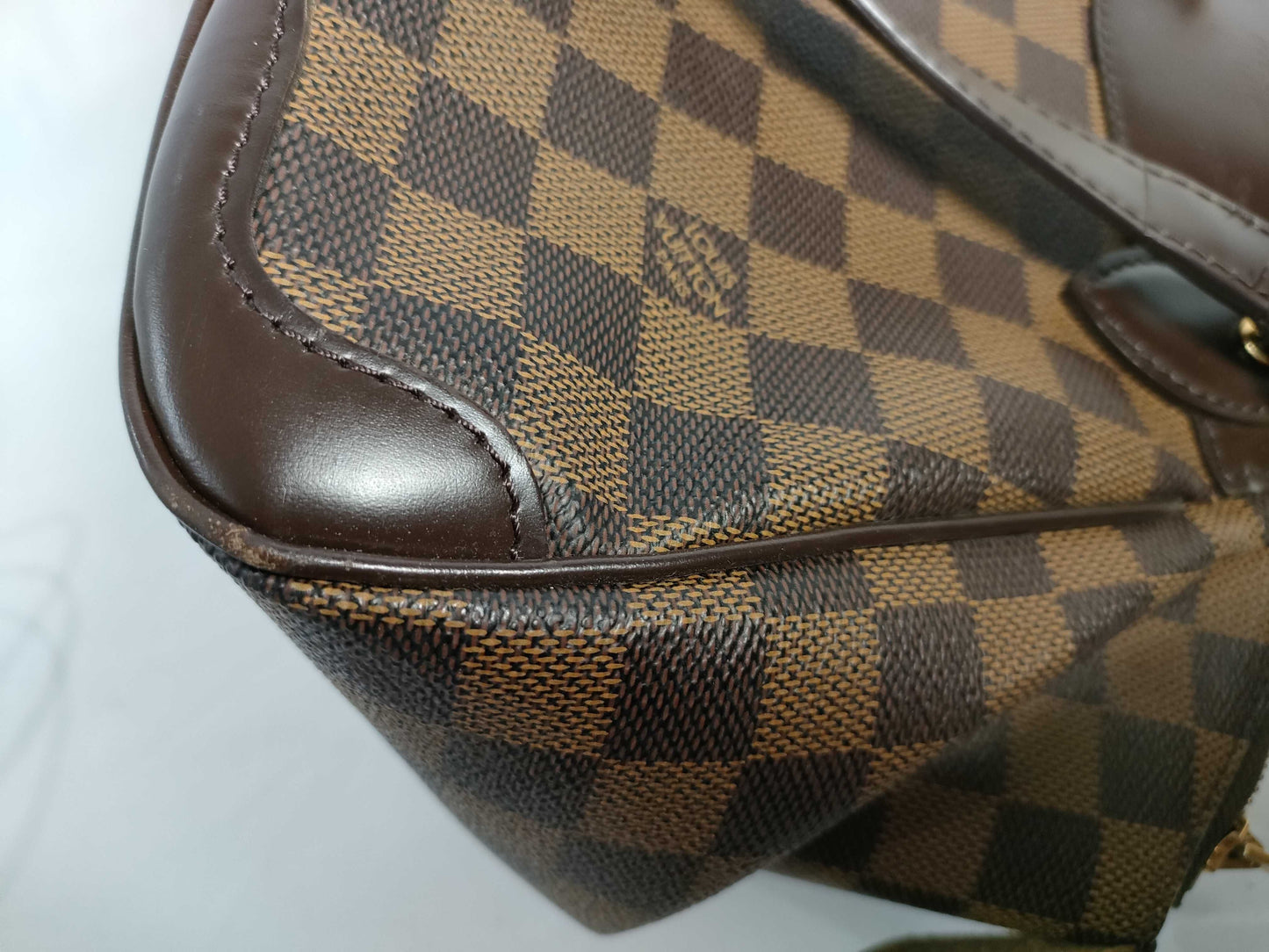 LOUIS VUITTON RFID verification failed. DU0190 Damier LOUIS VUITTON N41117 Damier Verona PM handbag.