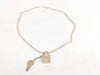 HERMES HERMES Necklace Cadena & Key Made of Ag925
