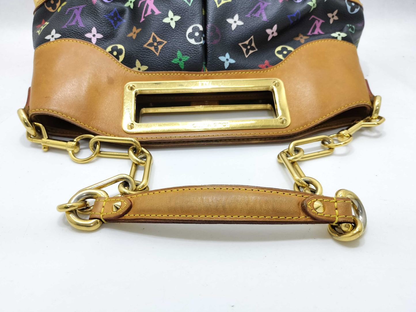 LOUIS VUITTON TR0131 Monogram Multicolor LOUIS VUITTON Multicolor Noir Judy MM Shoulder Bag TR0131 Handbag