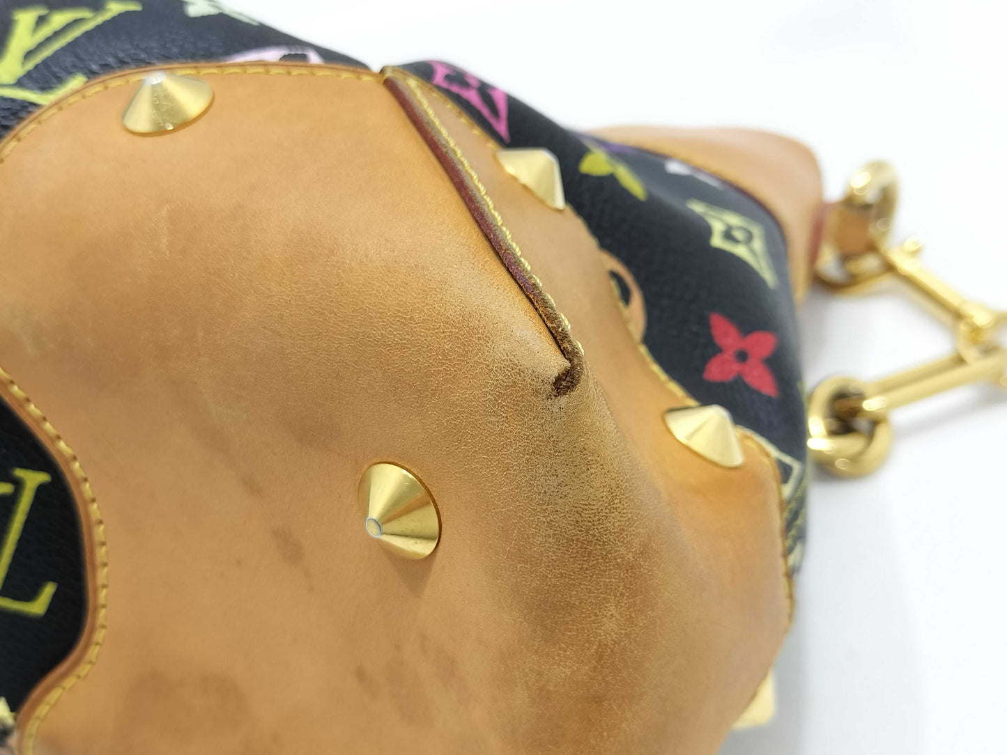 LOUIS VUITTON TR0131 Monogram Multicolor LOUIS VUITTON Multicolor Noir Judy MM Shoulder Bag TR0131 Handbag