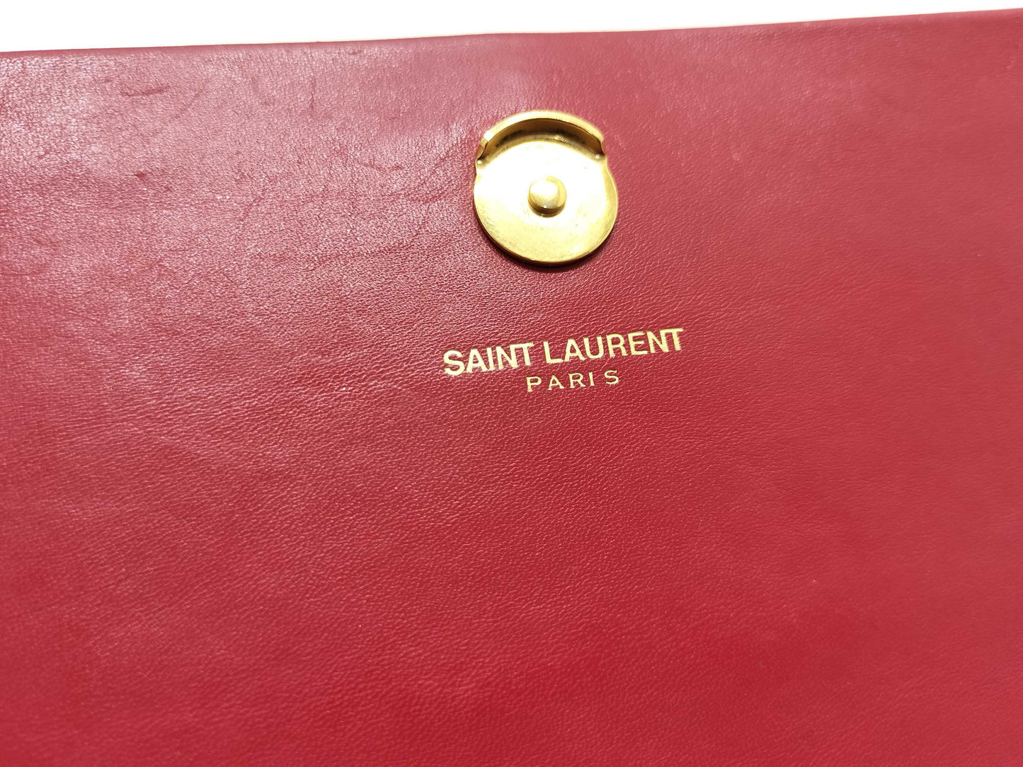 SAINT LAURENT Kate Leather Chain Shoulder Bag