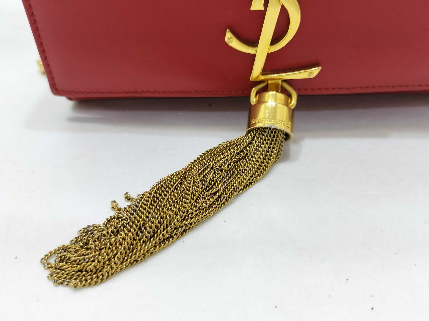 SAINT LAURENT Kate Leather Chain Shoulder Bag