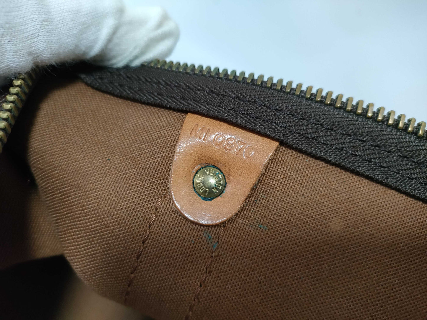LOUIS VUITTON Monogram LV Mono Keepall 55 MI0970 Boston Bag