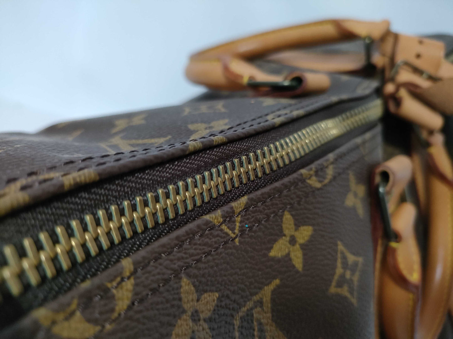 LOUIS VUITTON Monogram LV Mono Keepall 55 MI0970 Boston Bag