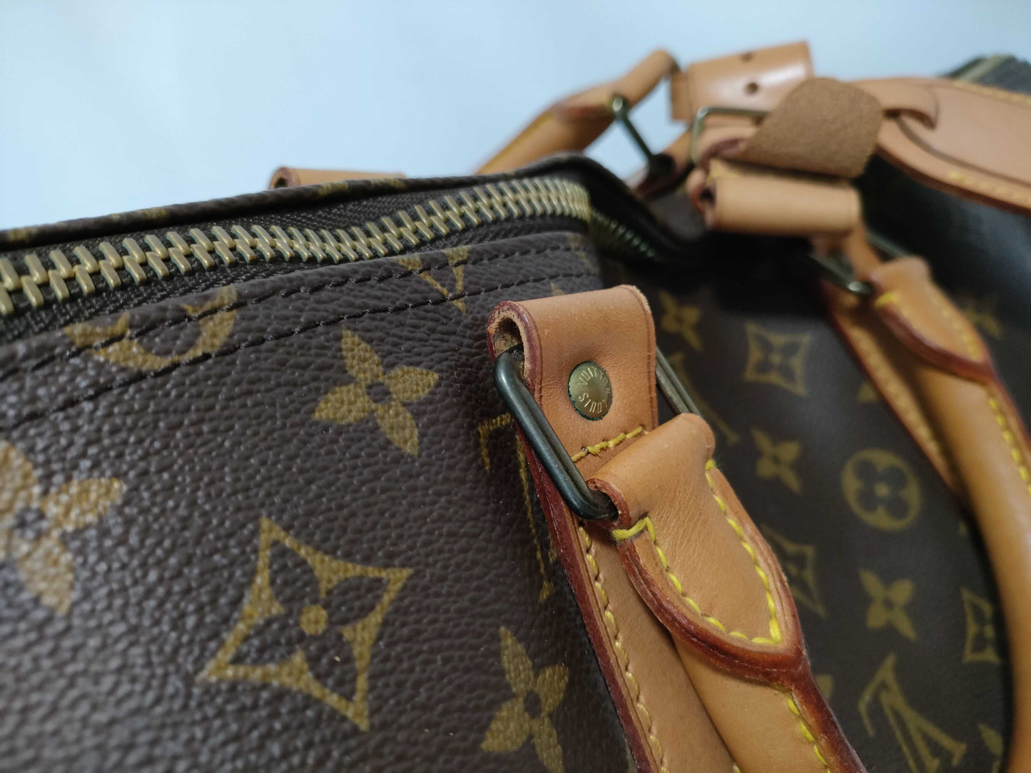 LOUIS VUITTON Monogram LV Mono Keepall 55 MI0970 Boston Bag