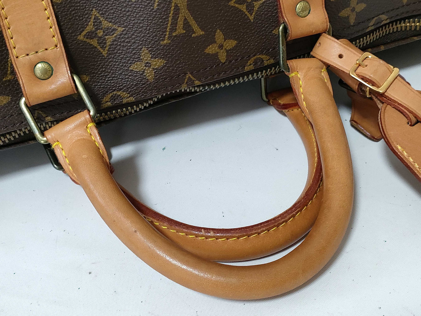 LOUIS VUITTON Monogram LV Mono Keepall 55 MI0970 Boston Bag