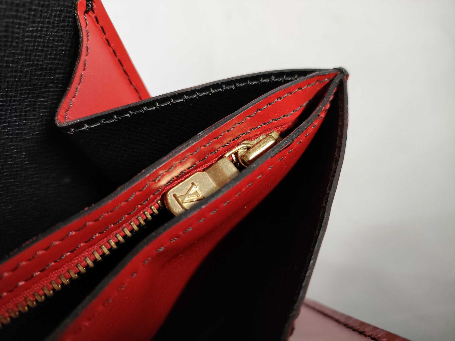 LOUIS VUITTON RFID verification failed VI0922 Epi LV bag handbag
