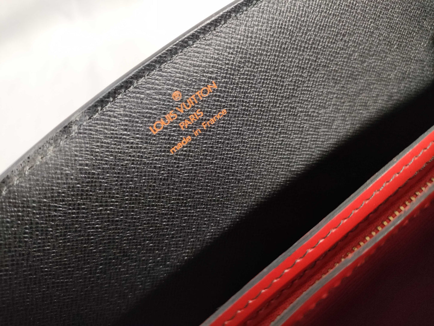 LOUIS VUITTON RFID verification failed VI0922 Epi LV bag handbag