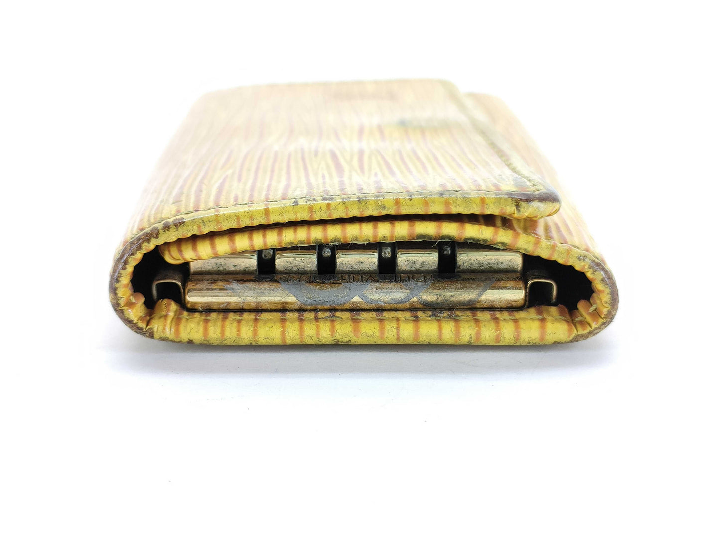 LOUIS VUITTON RFID Unverifiable CA0012 Epi Louis Vuitton 4-Ring Key Case/Key Holder