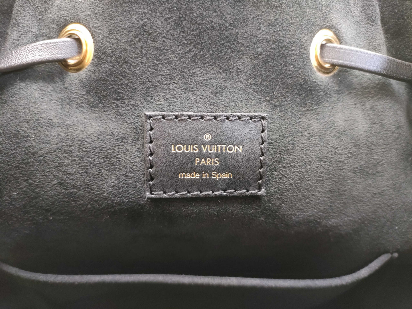 LOUIS VUITTON RFID verification failed. Serial number verification failed. Monogram Empreinte Montsouris PM M45205 backpack.