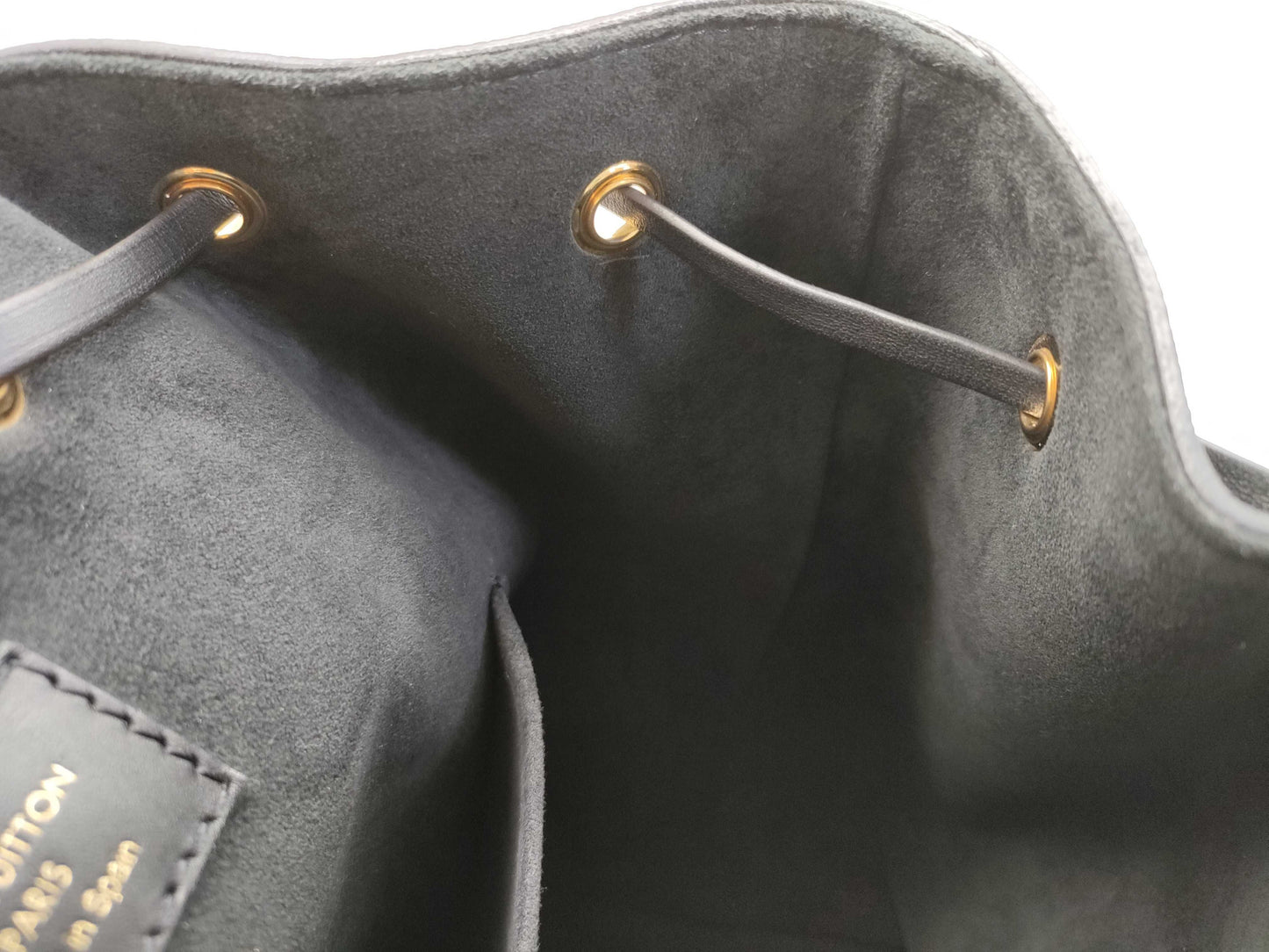 LOUIS VUITTON RFID verification failed. Serial number verification failed. Monogram Empreinte Montsouris PM M45205 backpack.