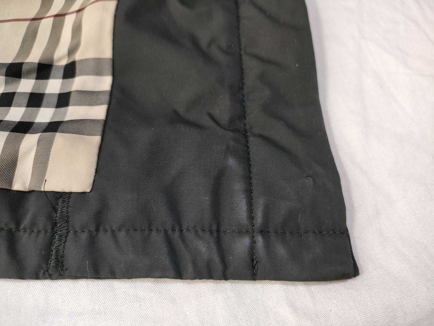 BURBERRY Burberry Blouson Black Nova Check Jacket