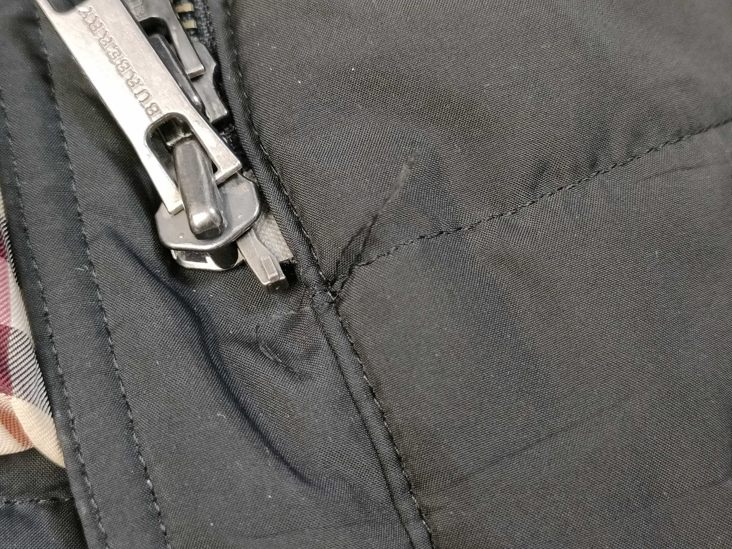 BURBERRY Burberry Blouson Black Nova Check Jacket