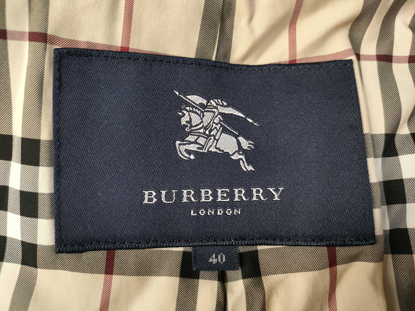 BURBERRY Burberry Blouson Black Nova Check Jacket