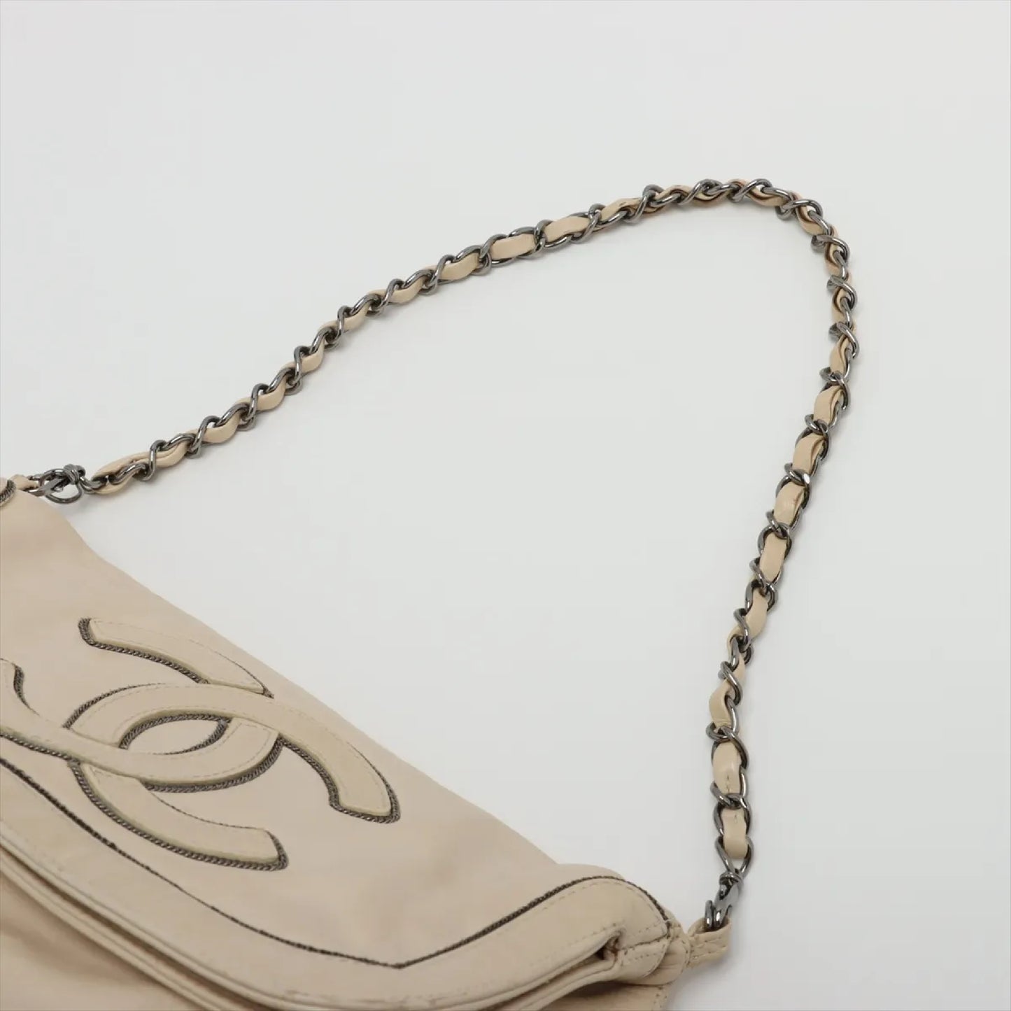 CHANEL Big Coco Mark Lambskin 11th Shoulder Bag