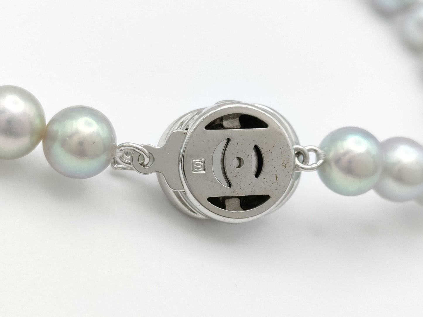 Akoya Pearls, Diameter 7.0mm-7.5mm, Sterling Silver, NC / Akoya Pearls, Diameter 7.3mm/7.4mm, 14K White Gold, ER, 37.1g, Other Accessories