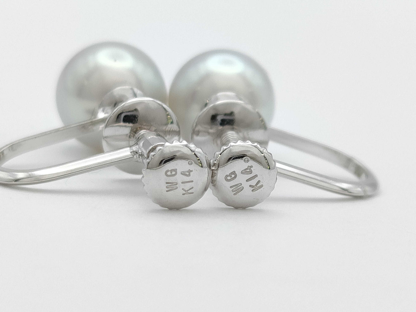 Akoya Pearls, Diameter 7.0mm-7.5mm, Sterling Silver, NC / Akoya Pearls, Diameter 7.3mm/7.4mm, 14K White Gold, ER, 37.1g, Other Accessories