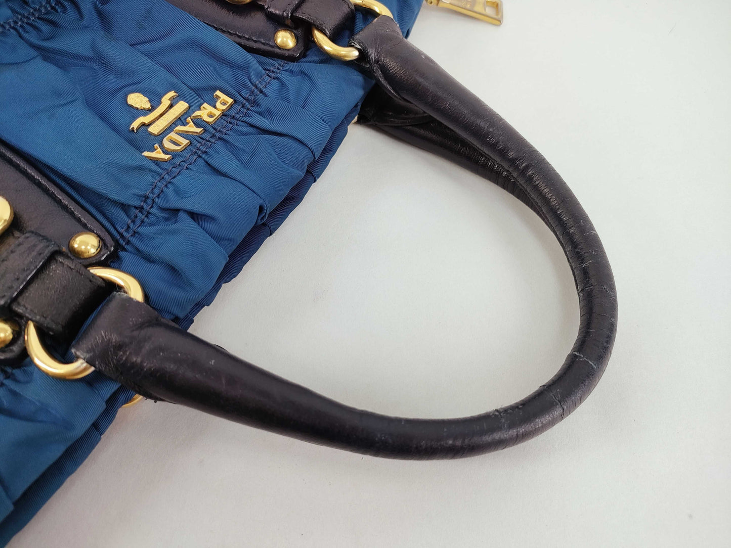 PRADA Nylon Prada Hand Shoulder Bag Handbag