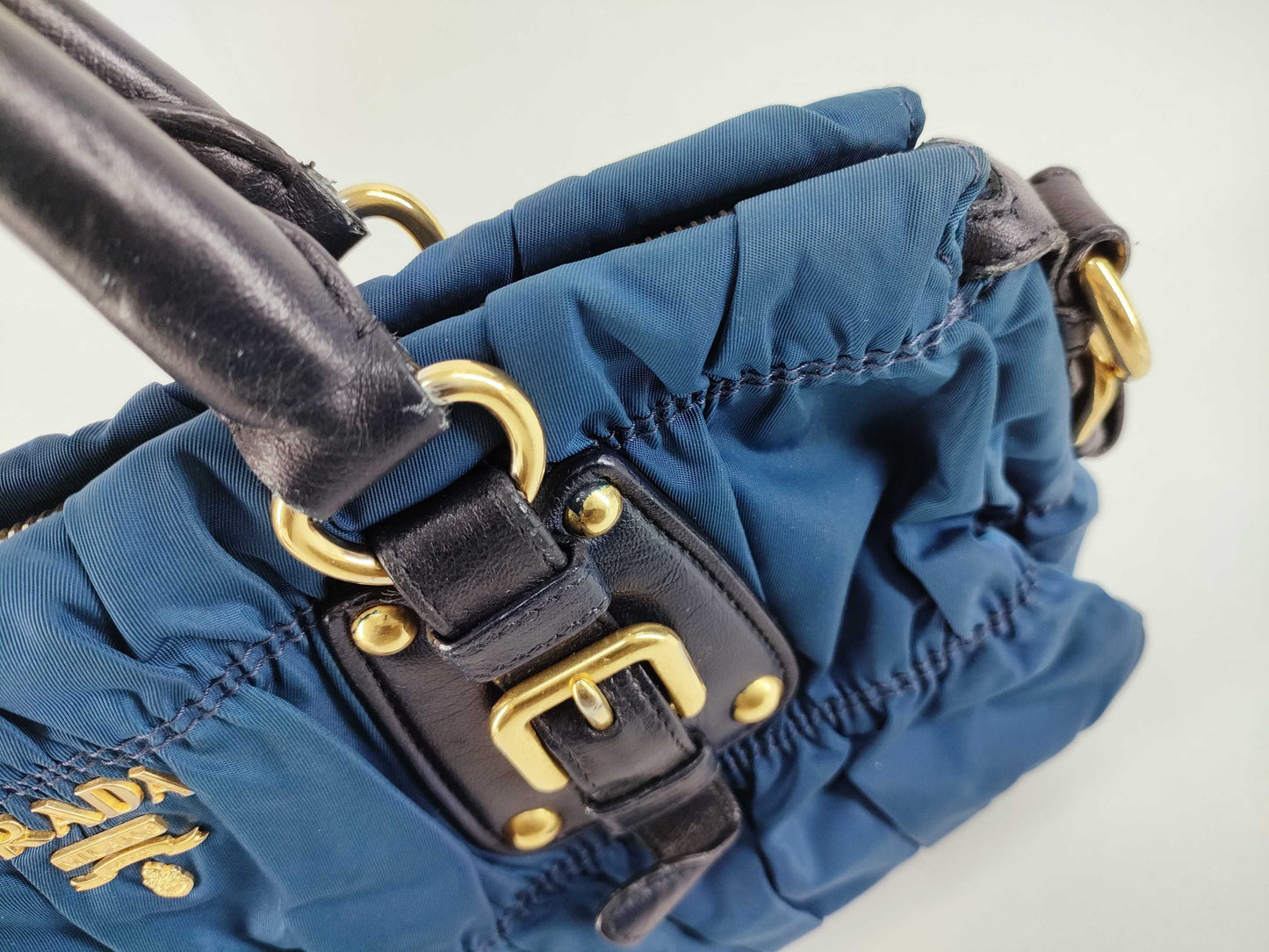 PRADA Nylon Prada Hand Shoulder Bag Handbag