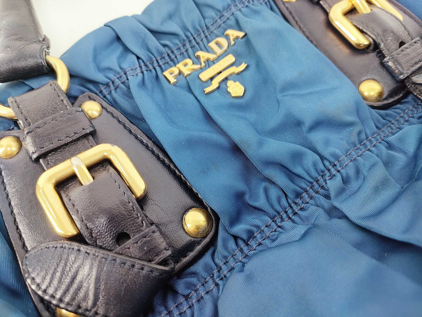 PRADA Nylon Prada Hand Shoulder Bag Handbag