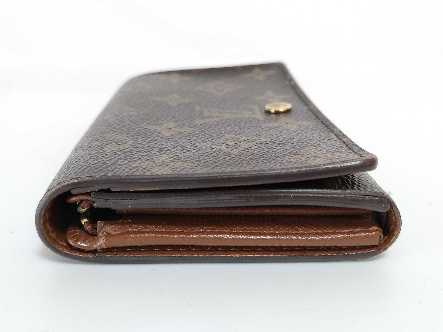 LOUIS VUITTON Louis Vuitton Monogram L-shaped zipper wallet