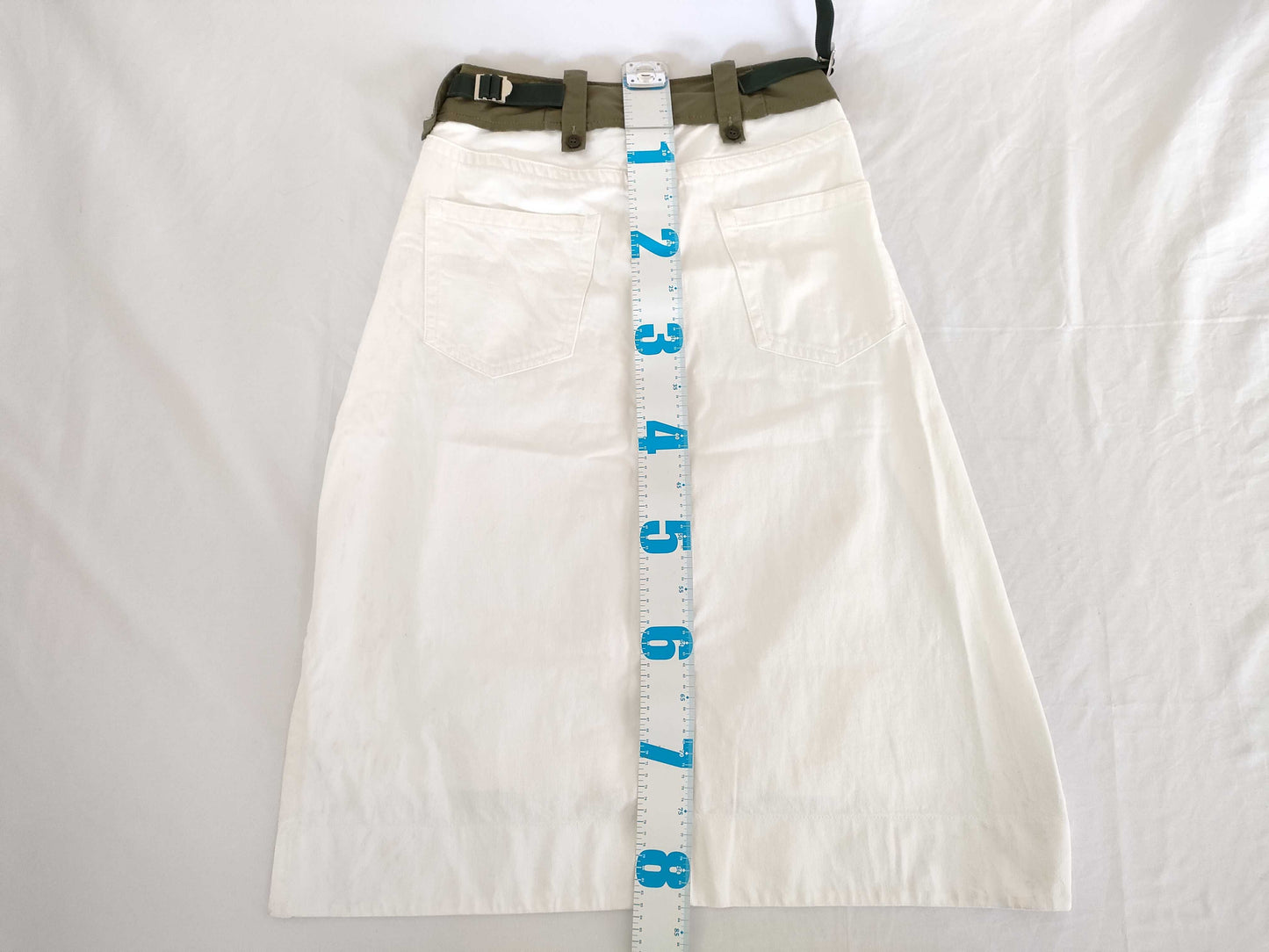 sacai 20SS nylon twill skirt