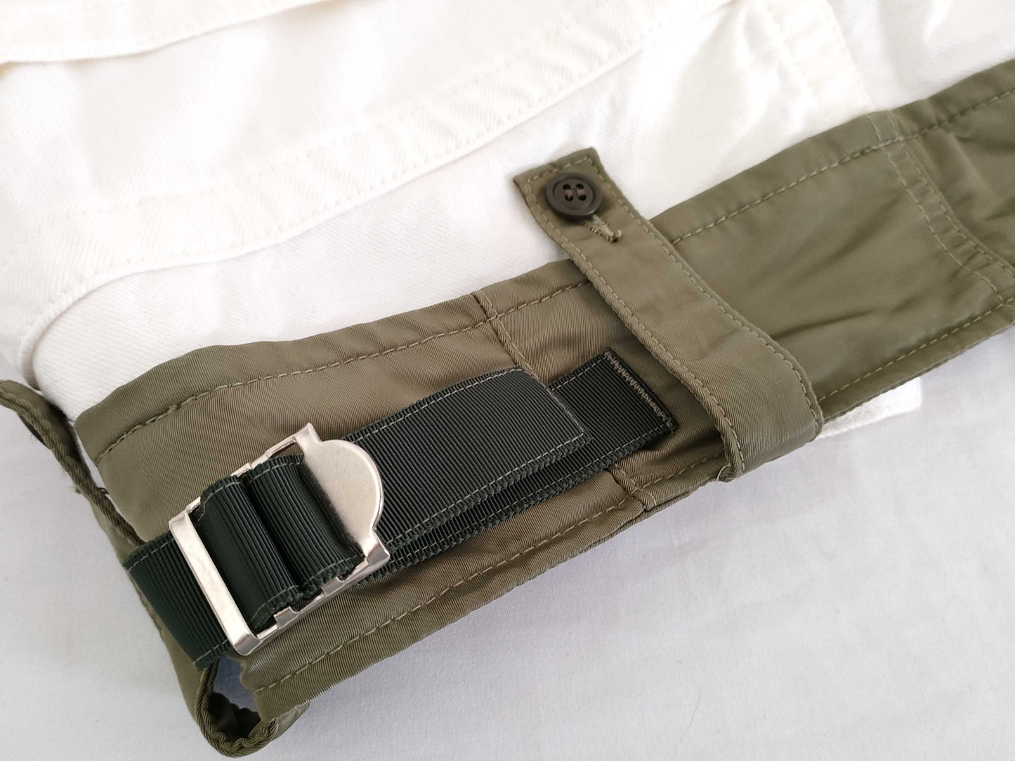 sacai 20SS nylon twill skirt