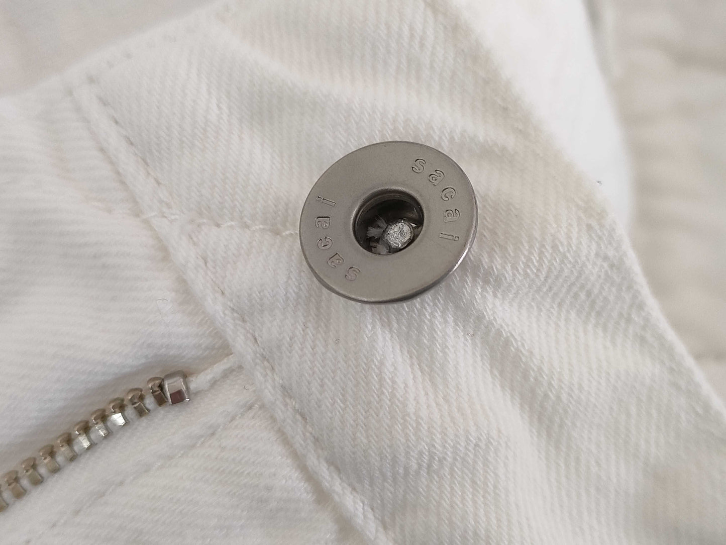 sacai 20SS nylon twill skirt