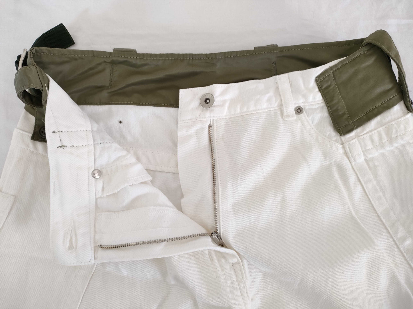 sacai 20SS nylon twill skirt