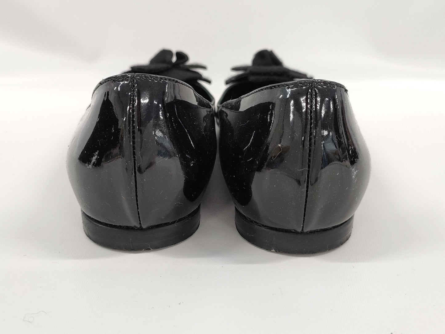 CHANEL Chanel Enamel Camellia Pumps Size 36