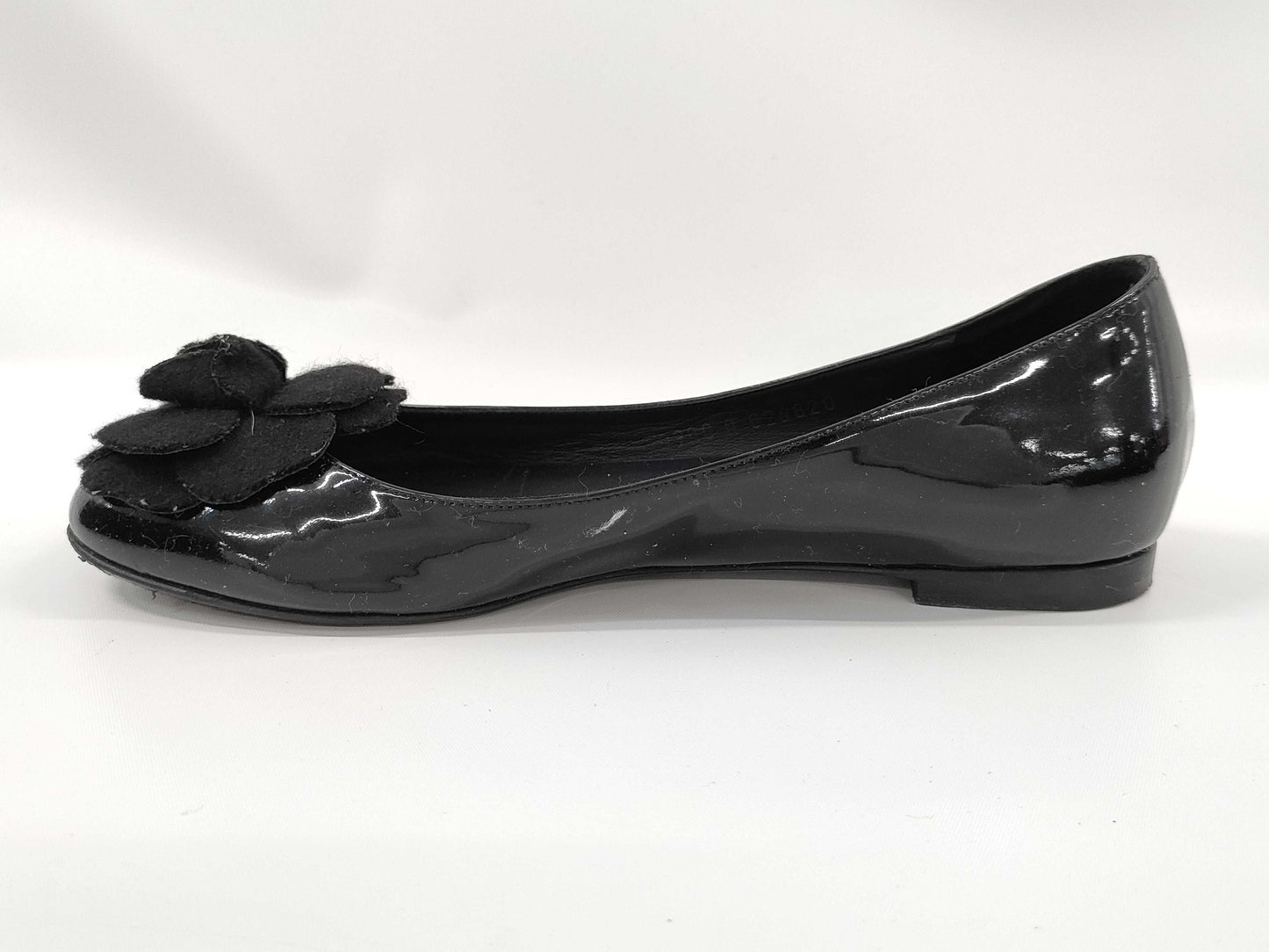 CHANEL Chanel Enamel Camellia Pumps Size 36