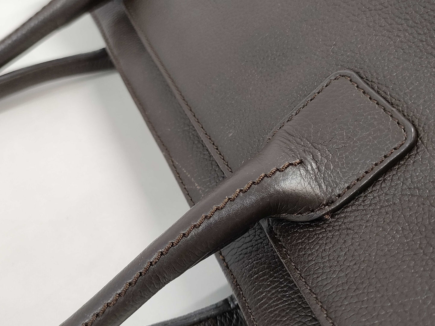 CHANEL Leather Executive Tote Bag Brown 10755881 Tote Bag