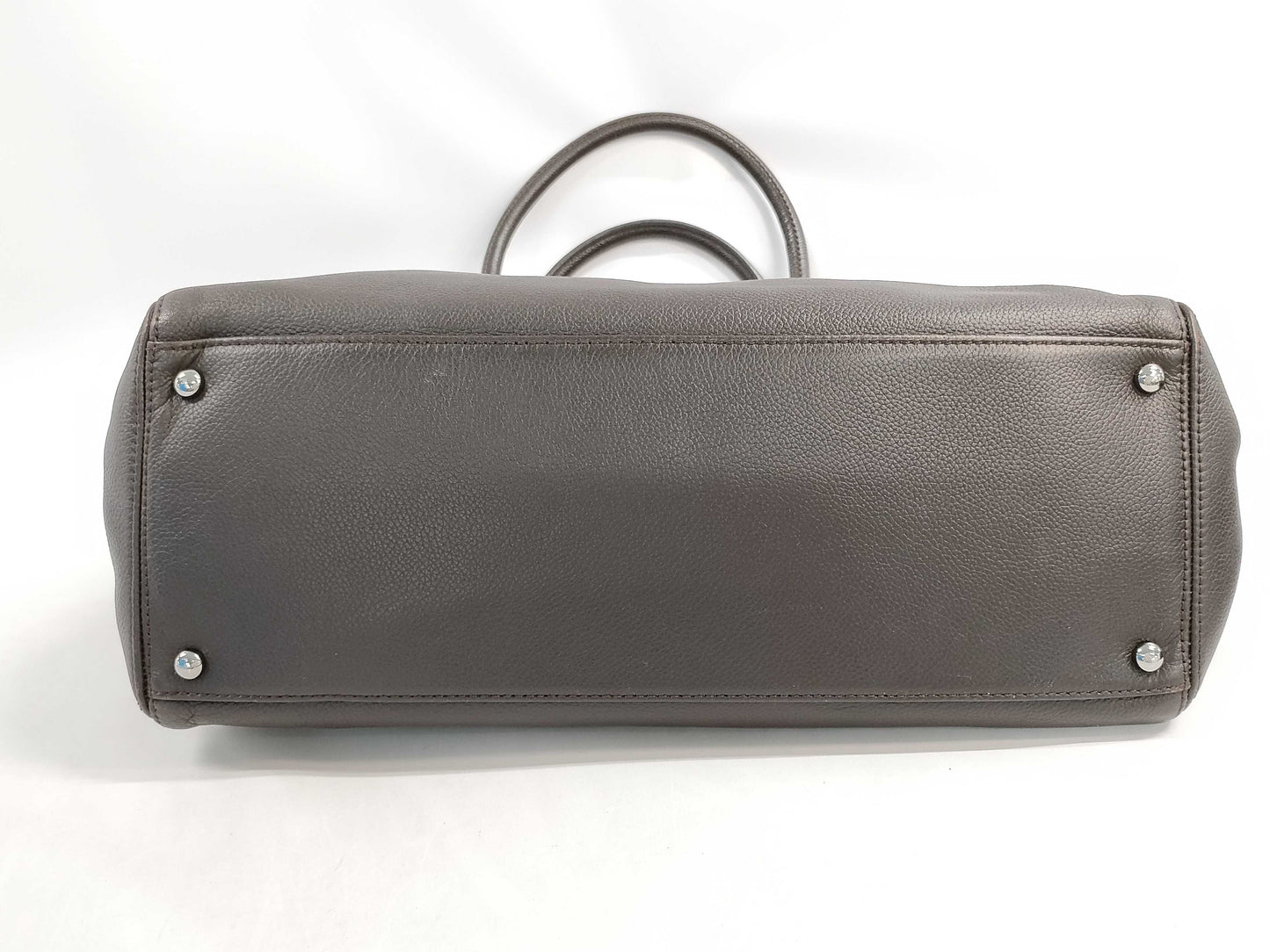 CHANEL Leather Executive Tote Bag Brown 10755881 Tote Bag