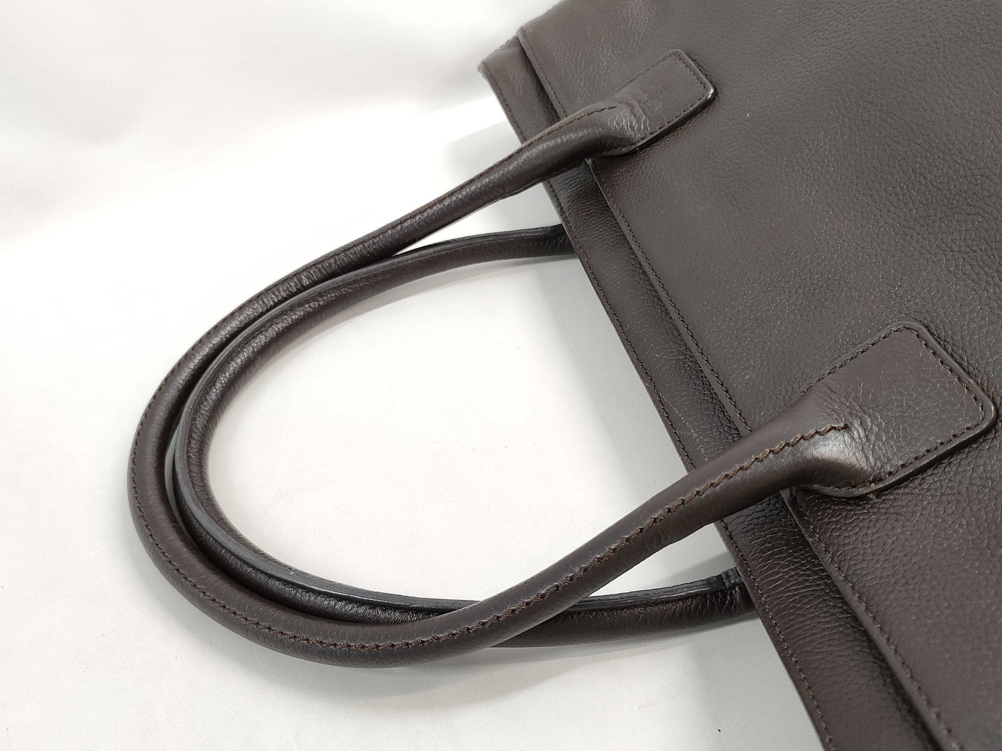 CHANEL Leather Executive Tote Bag Brown 10755881 Tote Bag