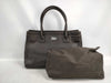 CHANEL Leather Executive Tote Bag Brown 10755881 Tote Bag