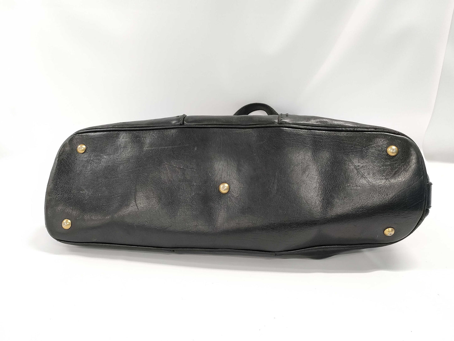 SAINT LAURENT Leather Tote Bag Tote Bag