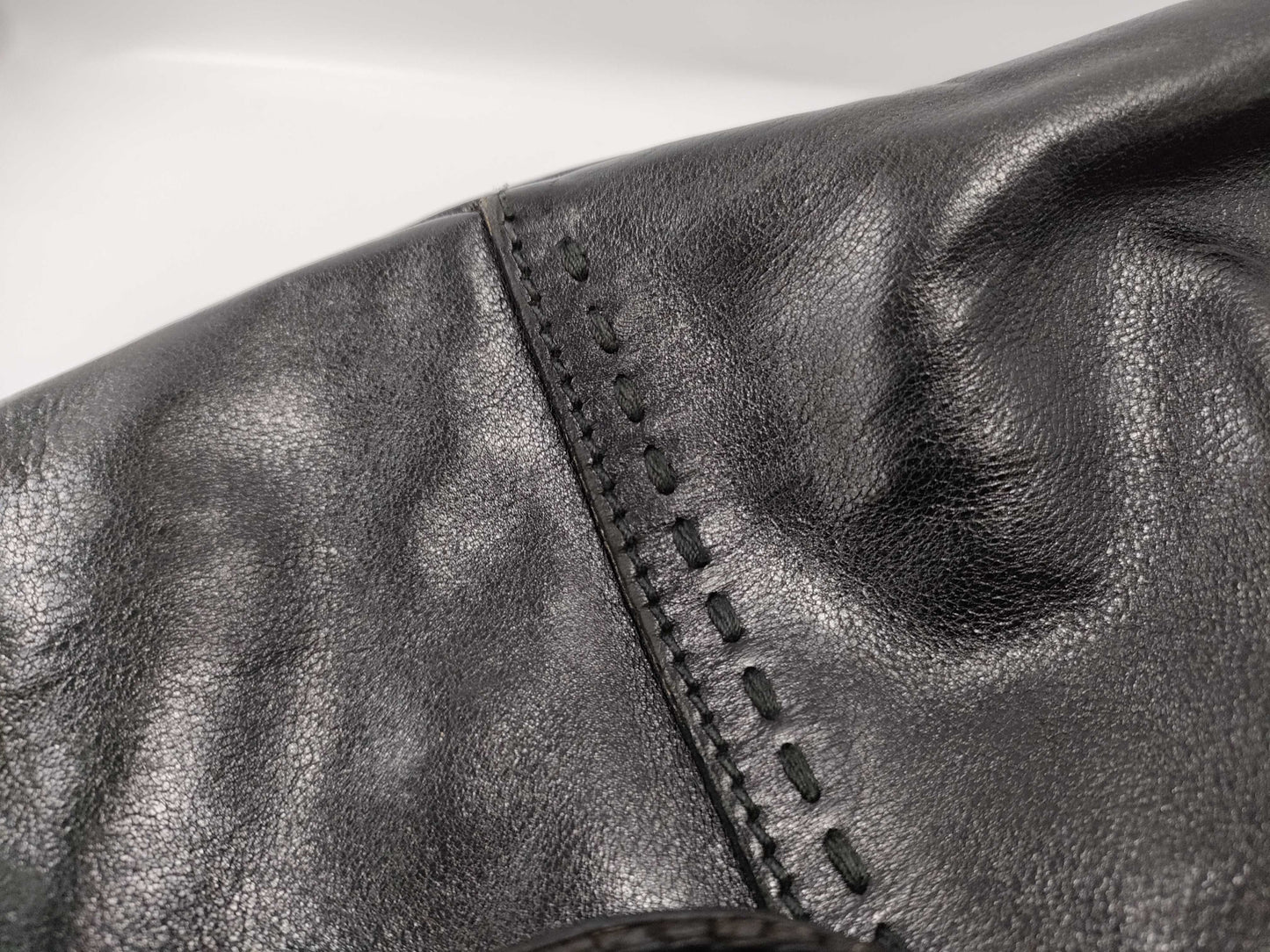 SAINT LAURENT Leather Tote Bag Tote Bag