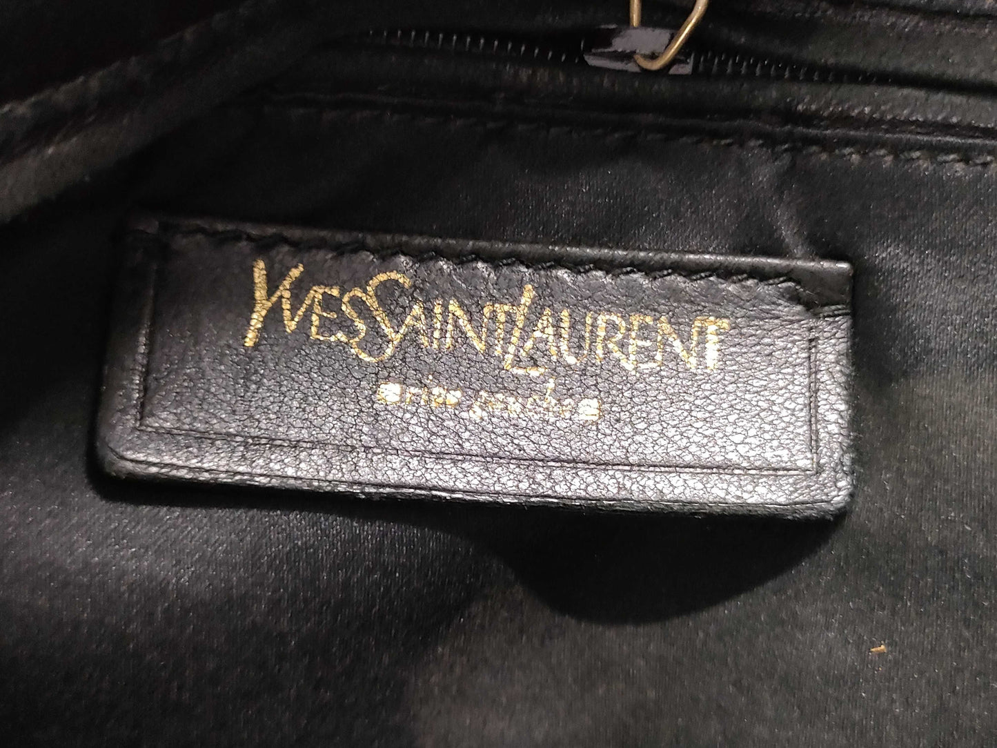 SAINT LAURENT Leather Tote Bag Tote Bag