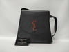 SAINT LAURENT YSL All Leather Embroidered Vintage Shoulder Bag