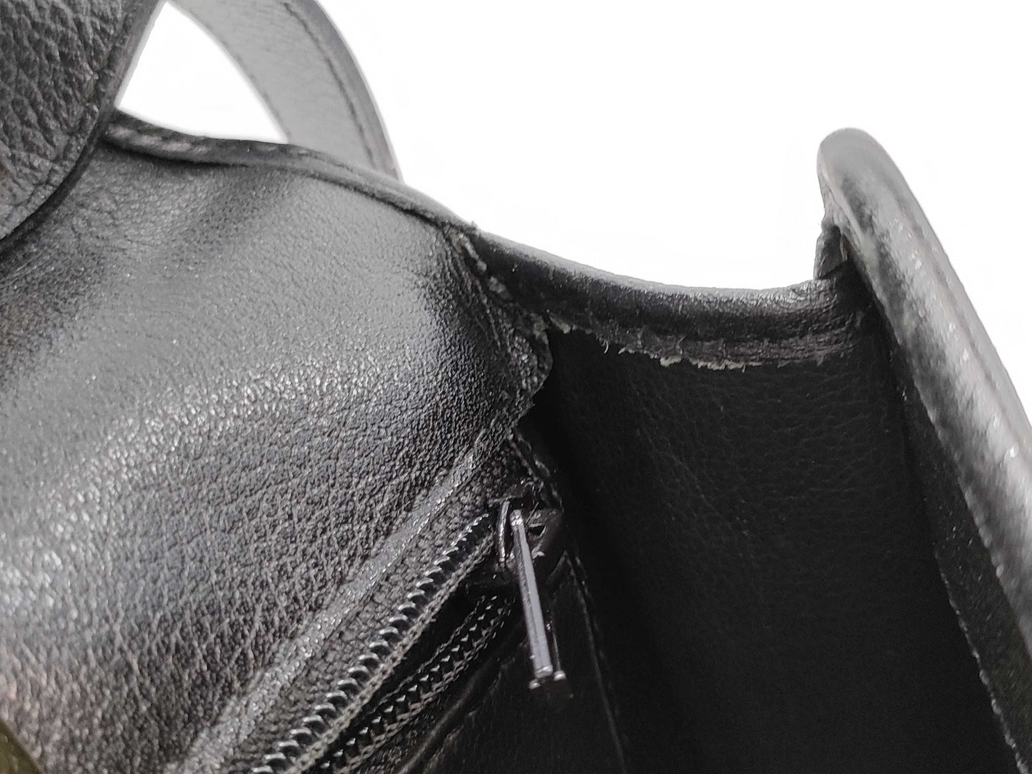 SAINT LAURENT YSL All Leather Embroidered Vintage Shoulder Bag