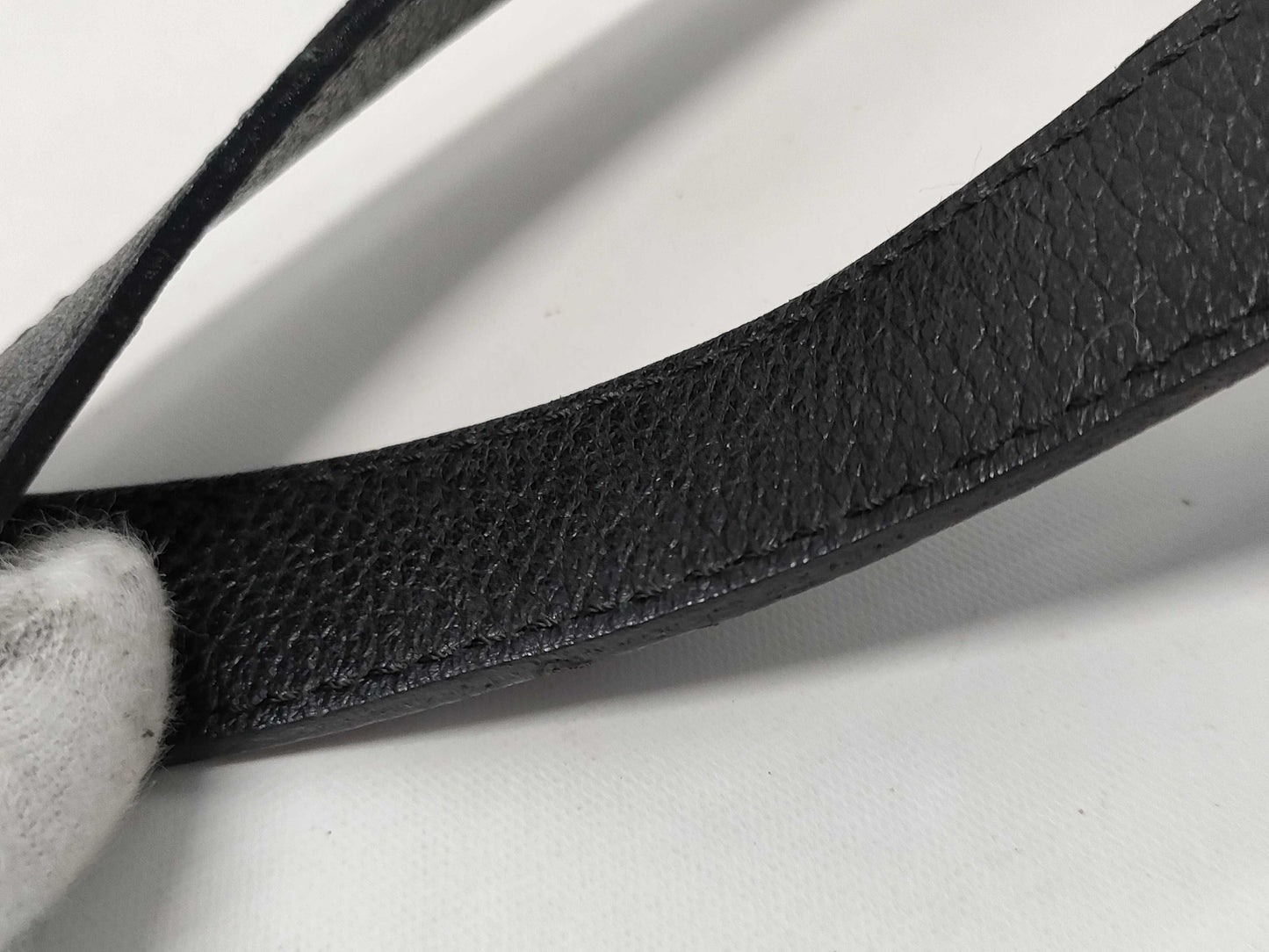 SAINT LAURENT YSL All Leather Embroidered Vintage Shoulder Bag