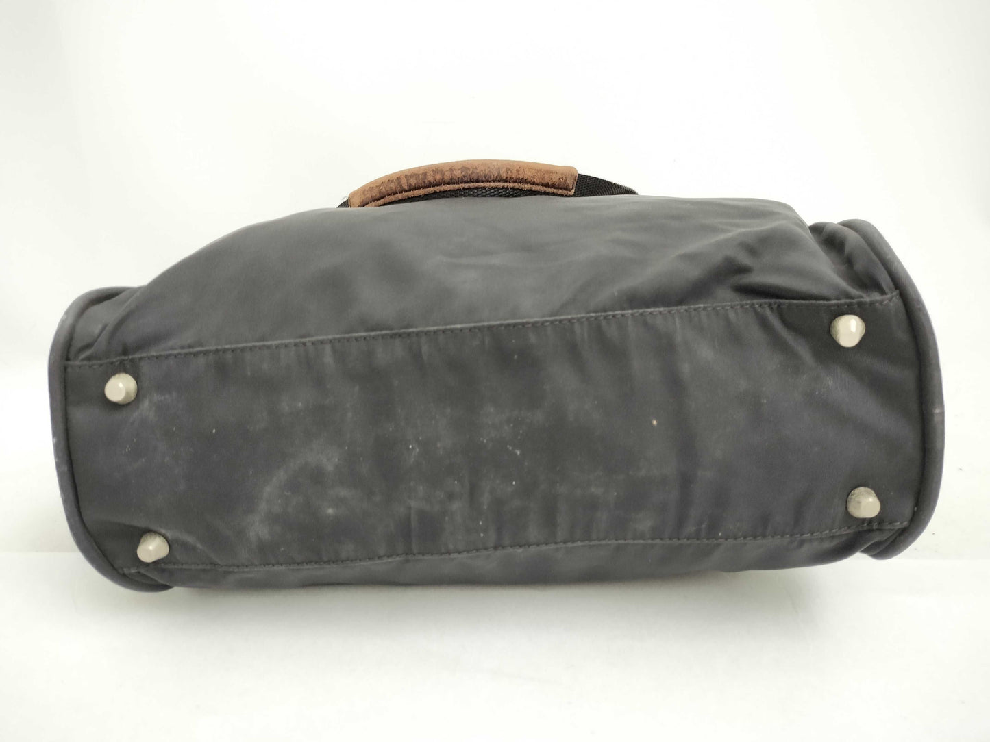 PRADA nylon shoulder black handbag
