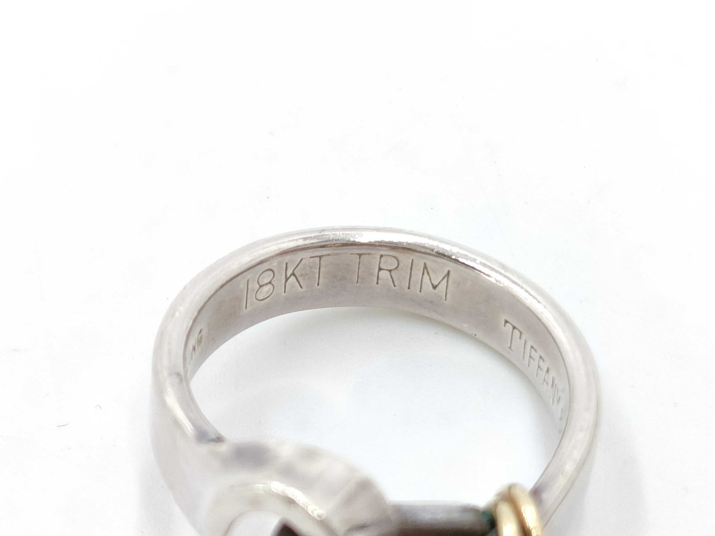 Tiffany & Co. Tiffany Hook and Eye 750 925 Ring