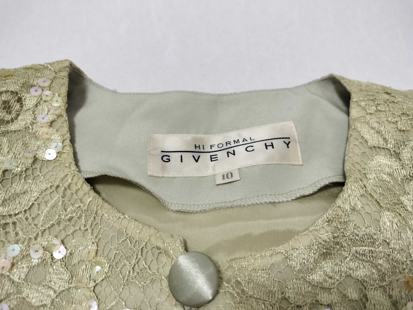 GIVENCHY All-lace sequin jacket, size 10