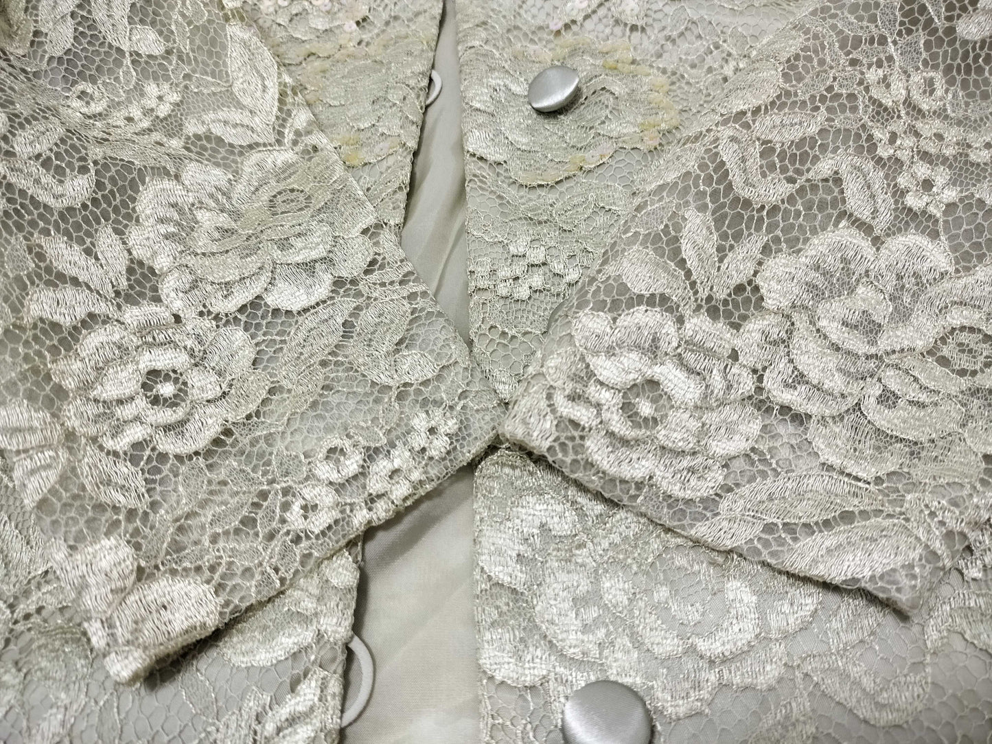 GIVENCHY All-lace sequin jacket, size 10