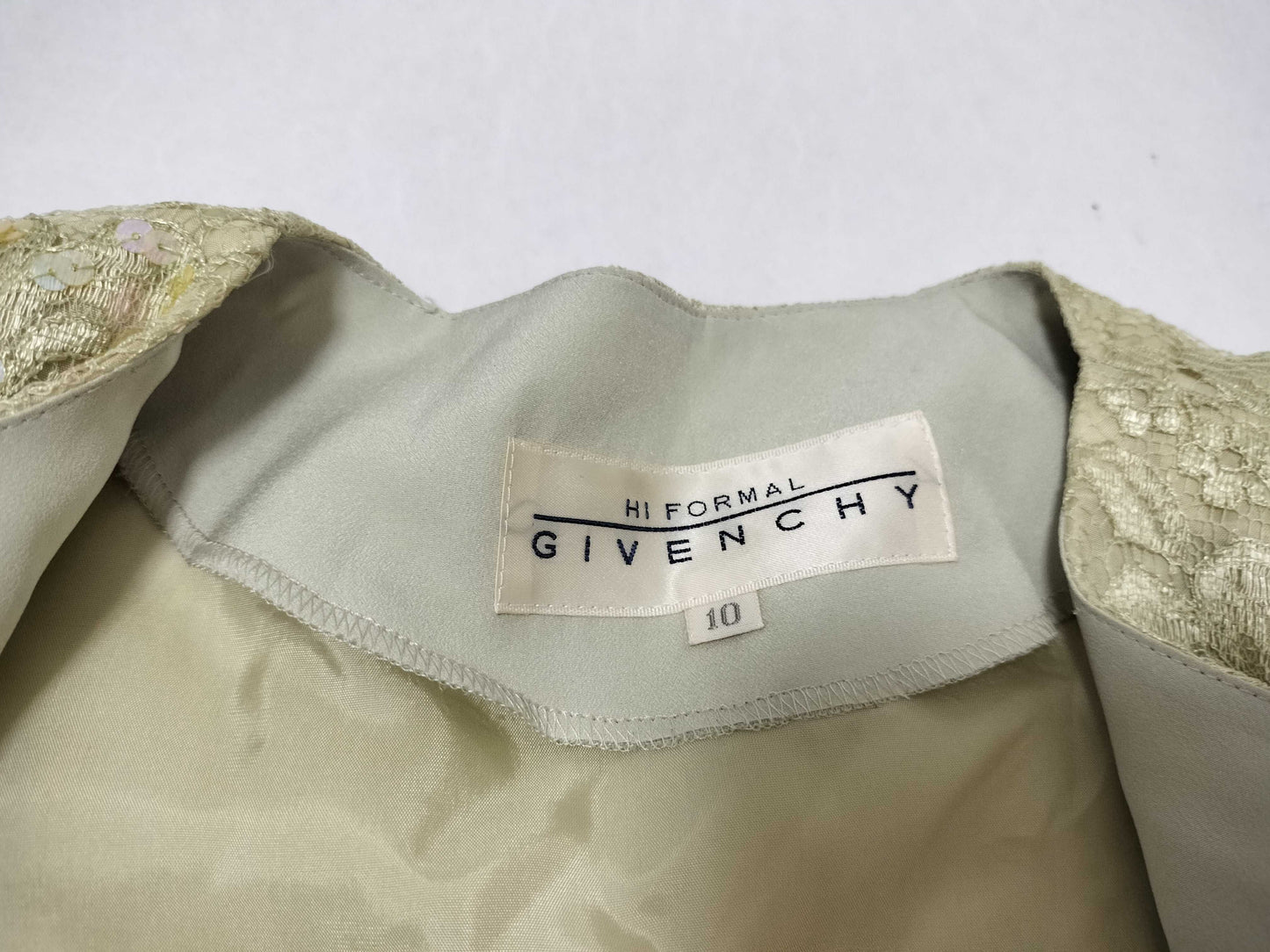 GIVENCHY All-lace sequin jacket, size 10