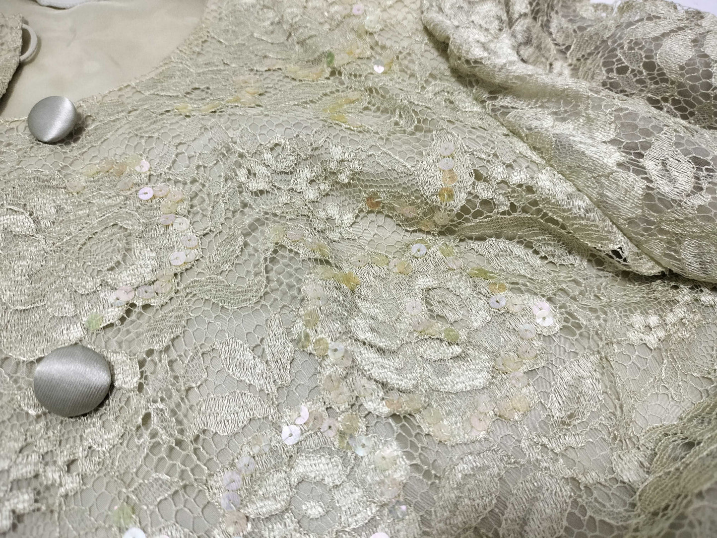 GIVENCHY All-lace sequin jacket, size 10