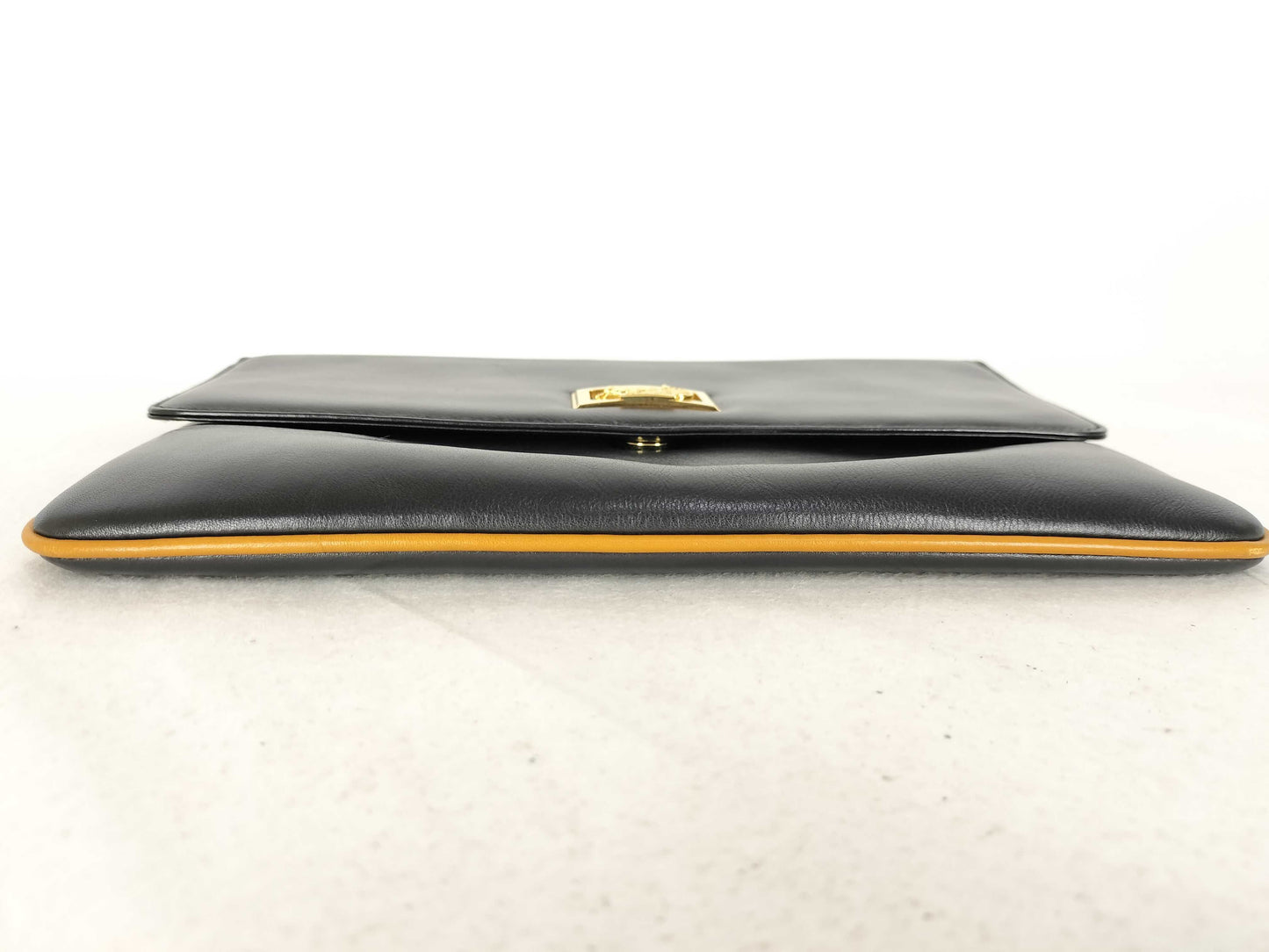 CELINE Leather Clutch Bag Clutch Bag