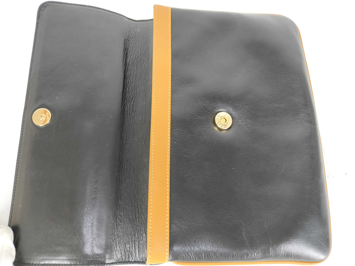 CELINE Leather Clutch Bag Clutch Bag